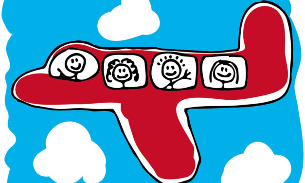 «Мне бы в небо» или Путешествия с детьми  самолетом